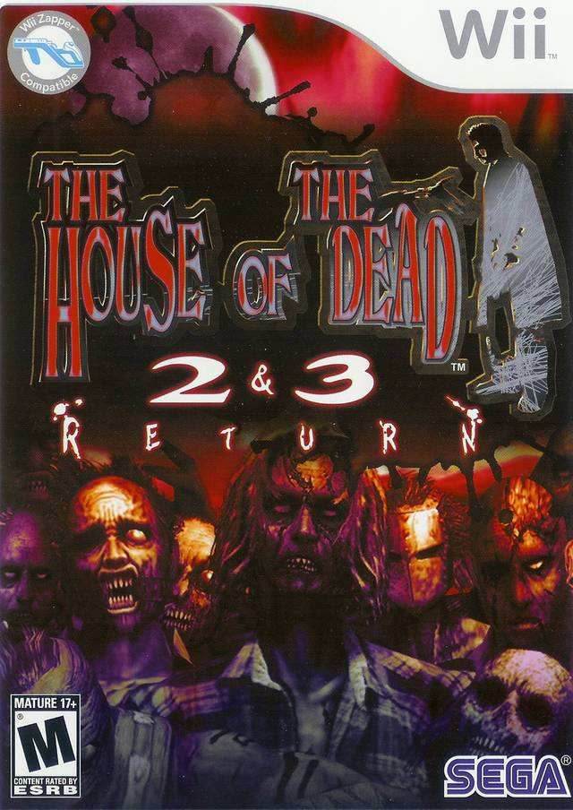 The House Of The Dead 2 & 3 Return (Wii) - Game Manual Only