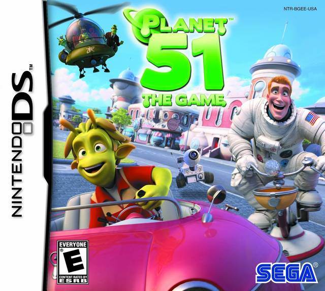 Planet 51 The Game (Nintendo DS) - Game Manual Only