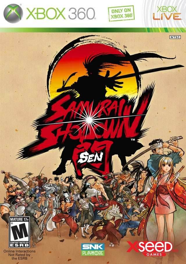 Samurai Shodown Sen (Xbox 360) - Game Manual Only