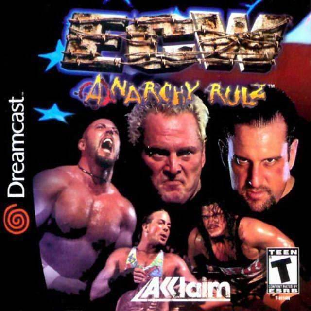 ECW Anarchy Rulz (Sega Dreamcast) - Game Manual Only