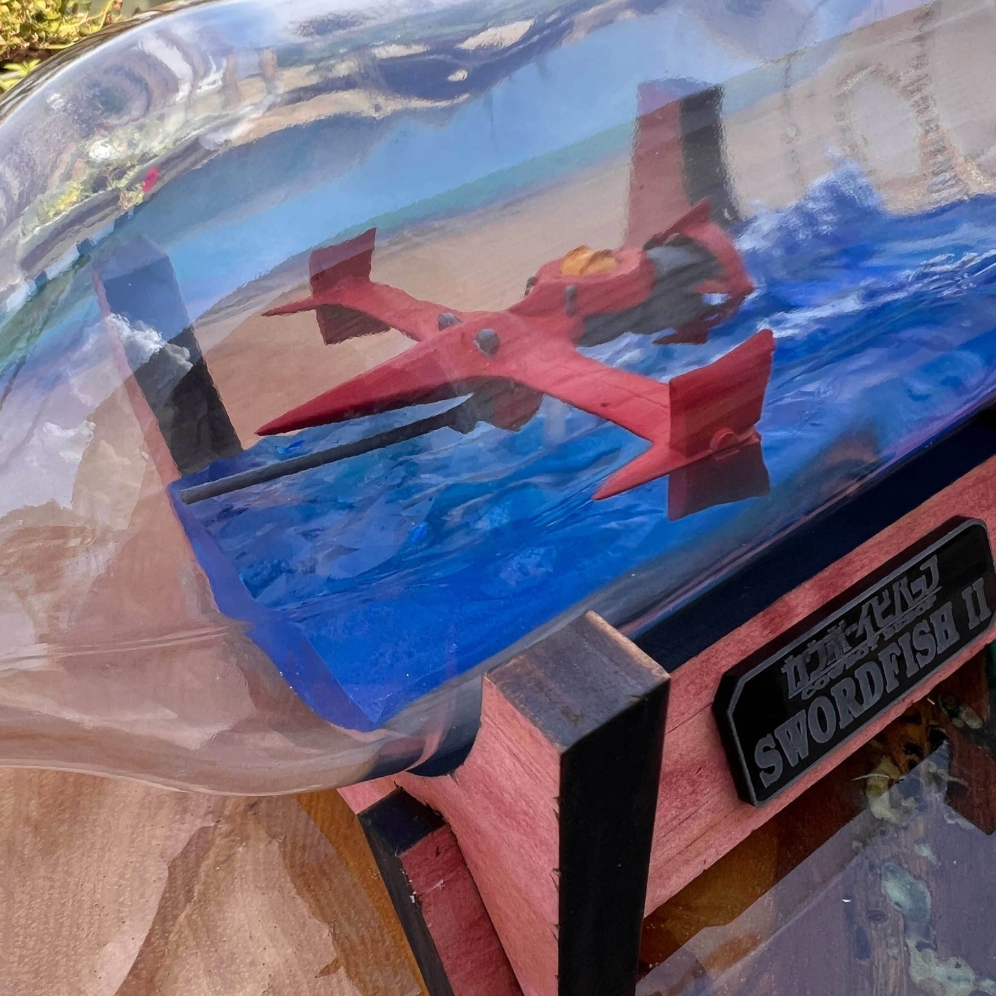 Cowboy Bebop Swordfish II in a Bottle - With Stand