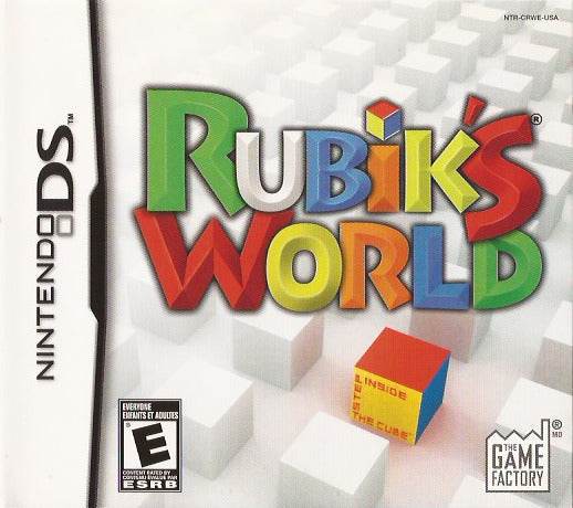 Rubik's World (Nintendo DS) - Game Manual Only