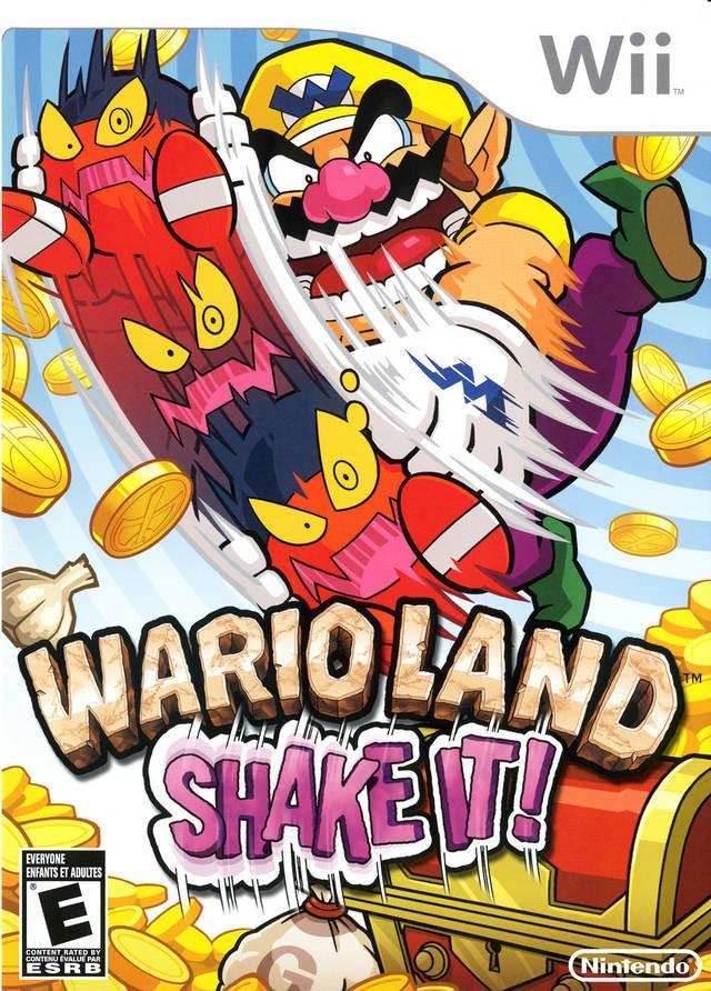 Wario Land: Shake It (Wii) - Game Manual Only