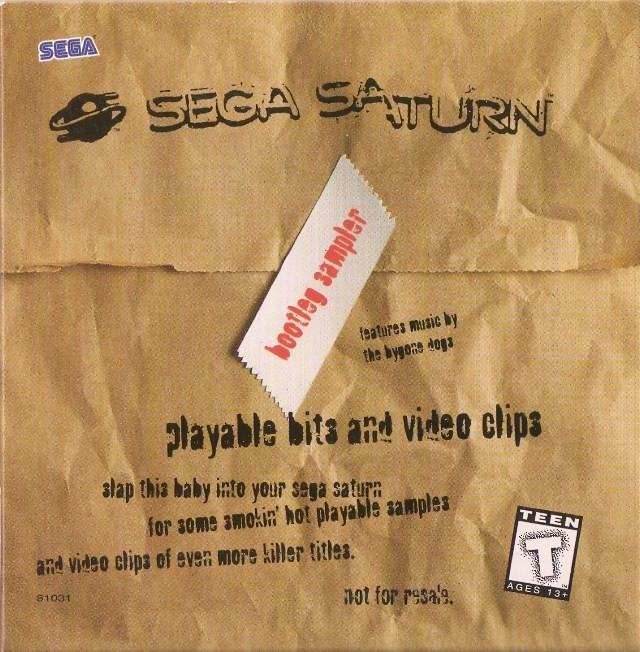 Sega Saturn Bootleg Sampler (Sega Saturn) - Game Manual Only