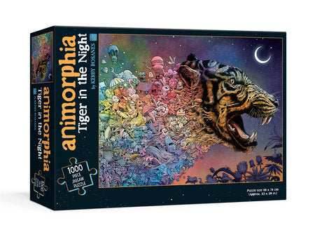 Animorphia: Tiger in the Night Puzzle -