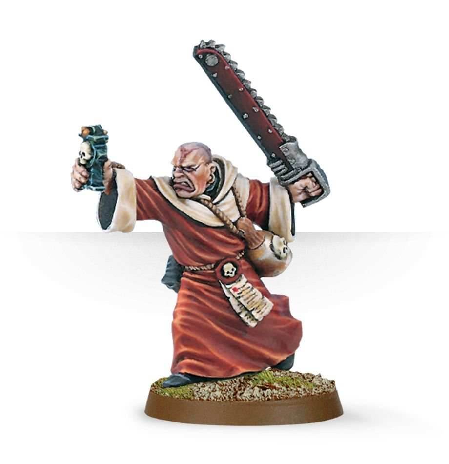 Warhammer 40K: Adepta Sororitas - Preacher with Chainsword -