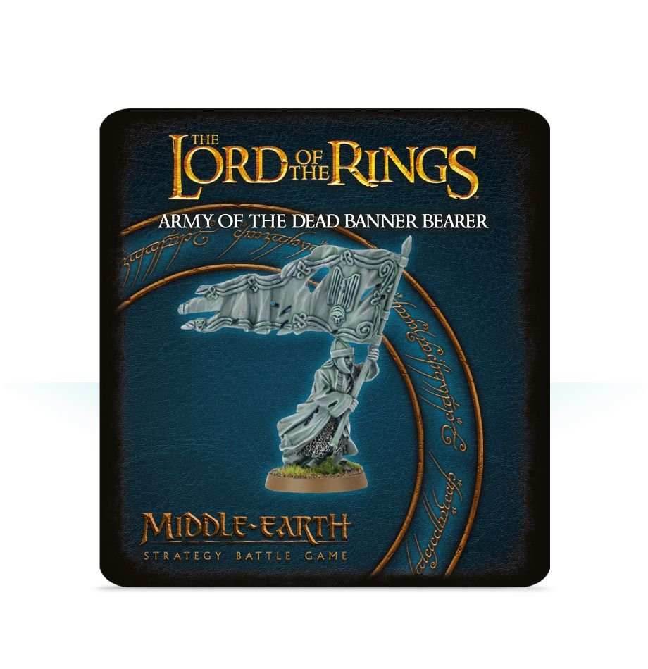 The Lord of the Rings - Army of the Dead Banner Bearer -
