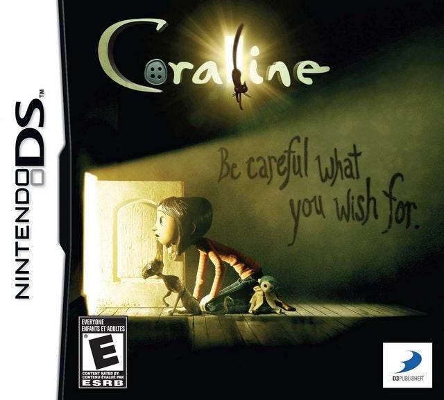 Coraline (Nintendo DS) - Game Manual Only