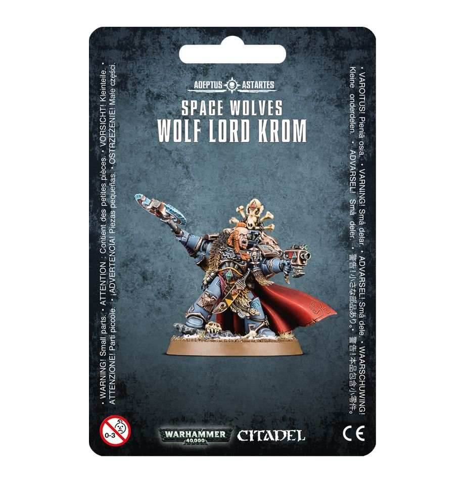 Warhammer 40K: Space Wolves - Wolf Lord Krom -