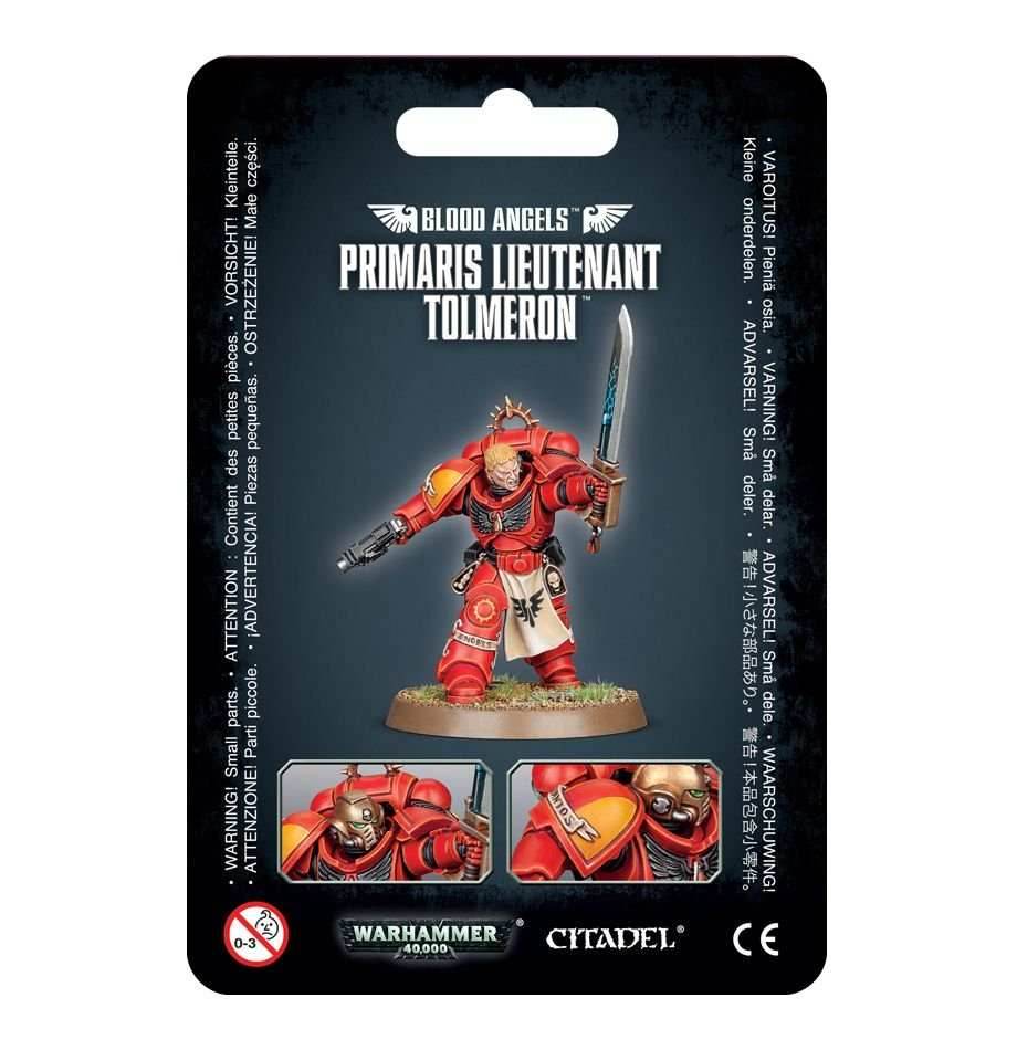 Warhammer 40K: Blood Angels - Primaris Lieutenant Tolmeron -