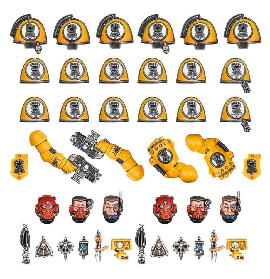 Warhammer 40K: Imperial Fists - Primaris Upgrades and Transfers -