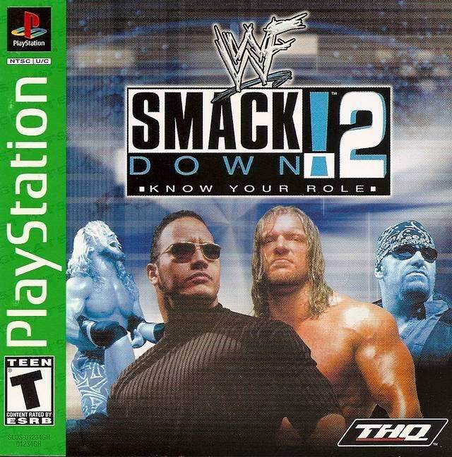 WWF Smackdown! 2: Know Your Role (Greatest Hits) (Playstation) - Game Manual Only