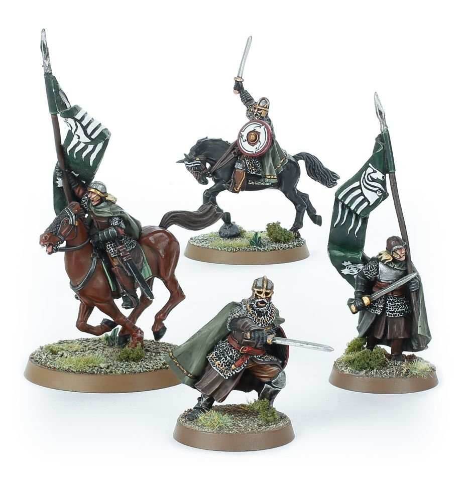 The Lord of the Rings - Mounted Rohan Command -