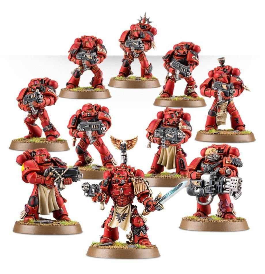 Warhammer 40K: Blood Angels - Tactical Squad -