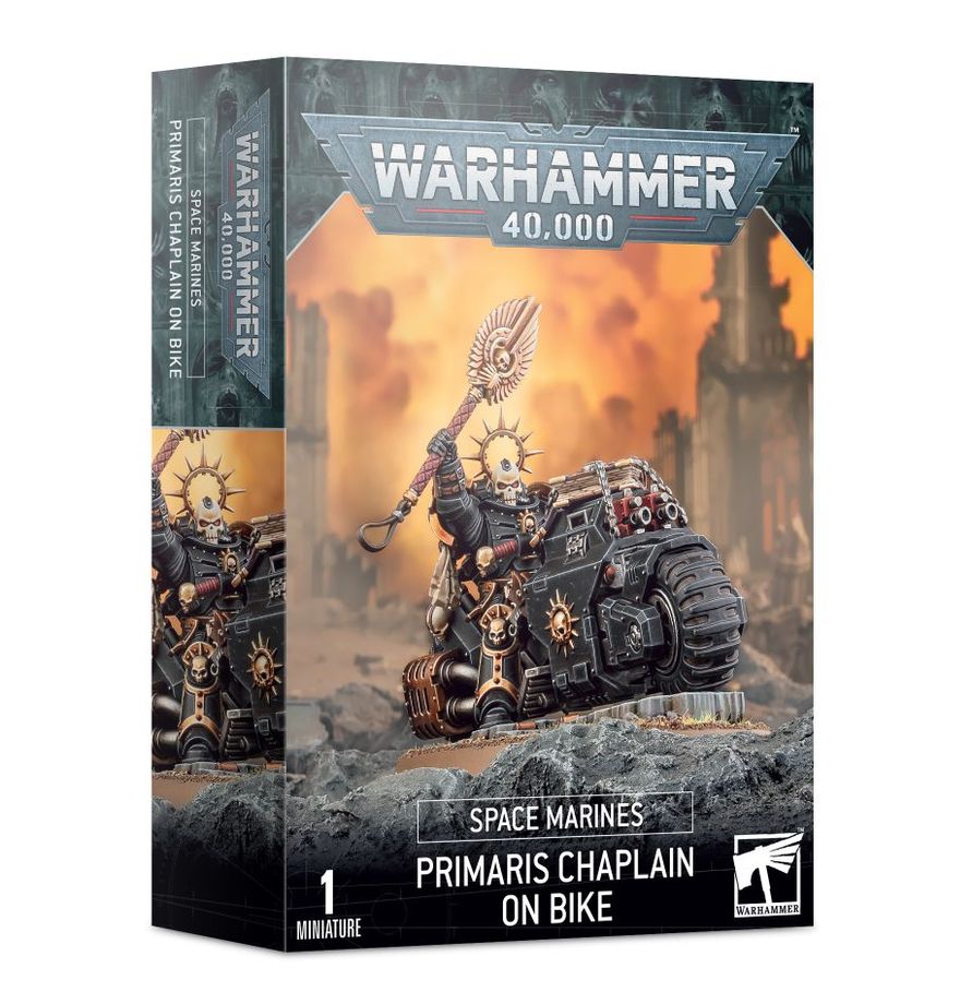 Space Marines: Chaplain on Bike