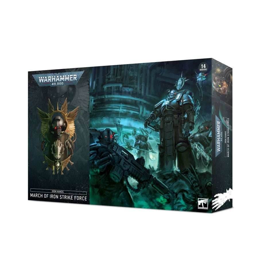 Warhammer 40K: Iron Hands – March of Iron Strike Force -