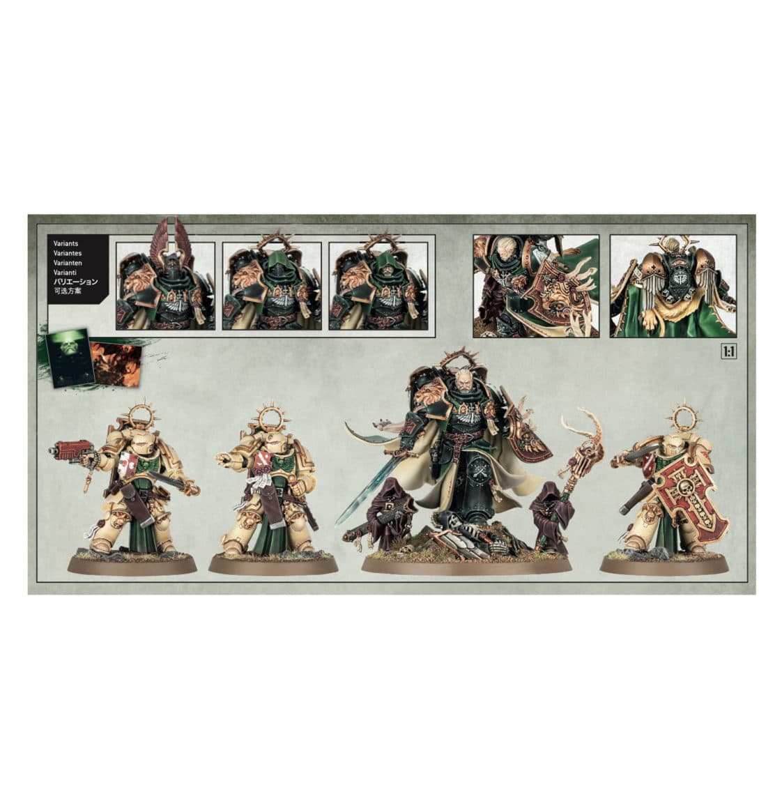 Warhammer 40K: Dark Angels - The Lion & Retinue -