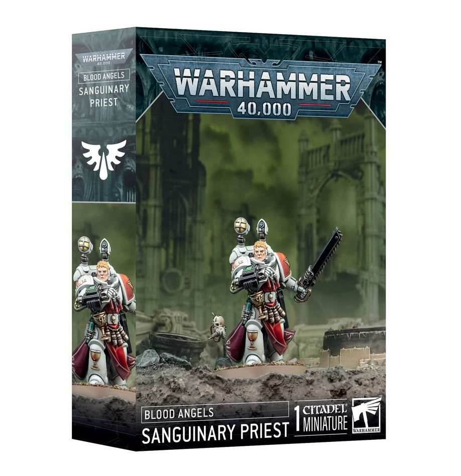 Warhammer 40K: Blood Angels Sanguinary Priest -
