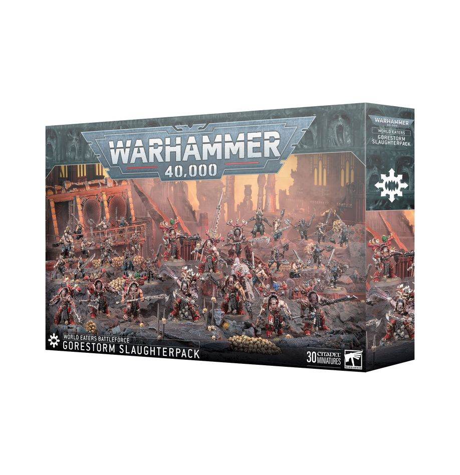 Warhammer 40k: Gorestorm Slaughterpack - World Eaters Battleforce -