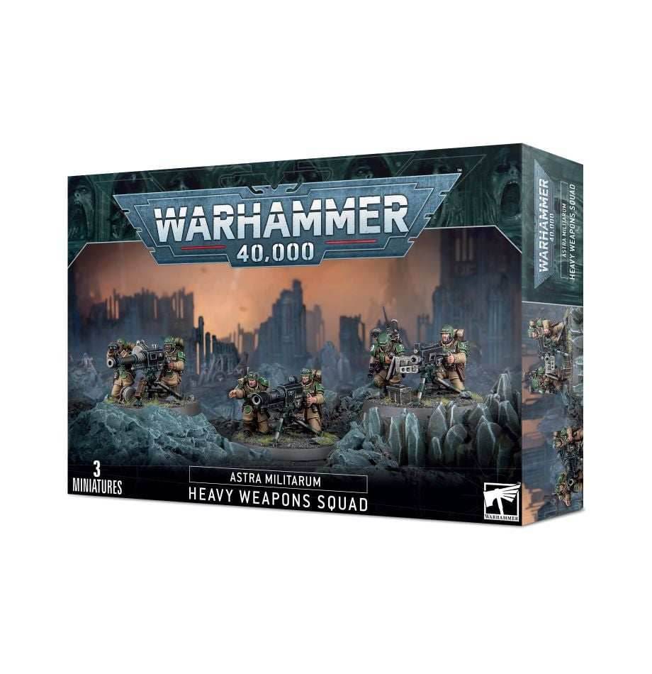 Warhammer 40K: Astra Militarum - Heavy Weapons Squad -