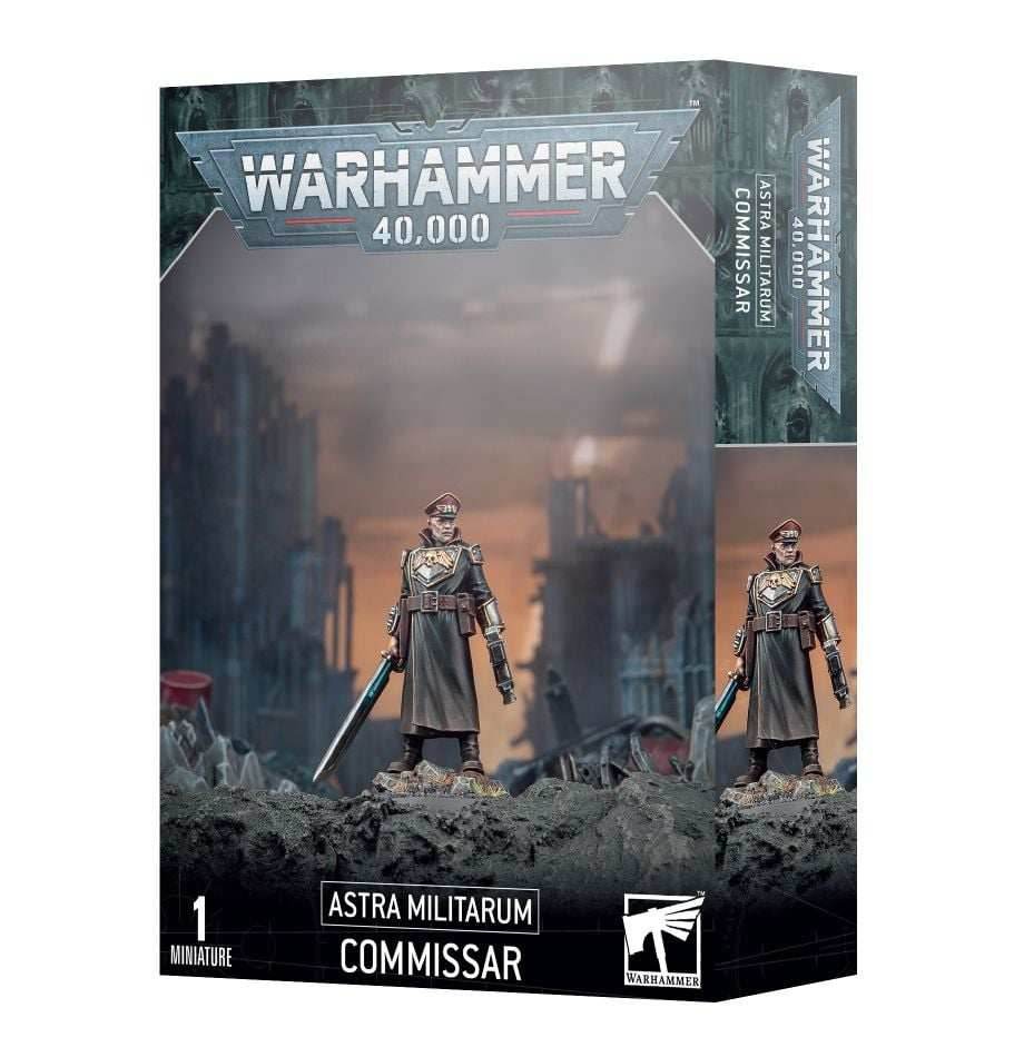 Warhammer 40K: Astra Militarum - Commissar -