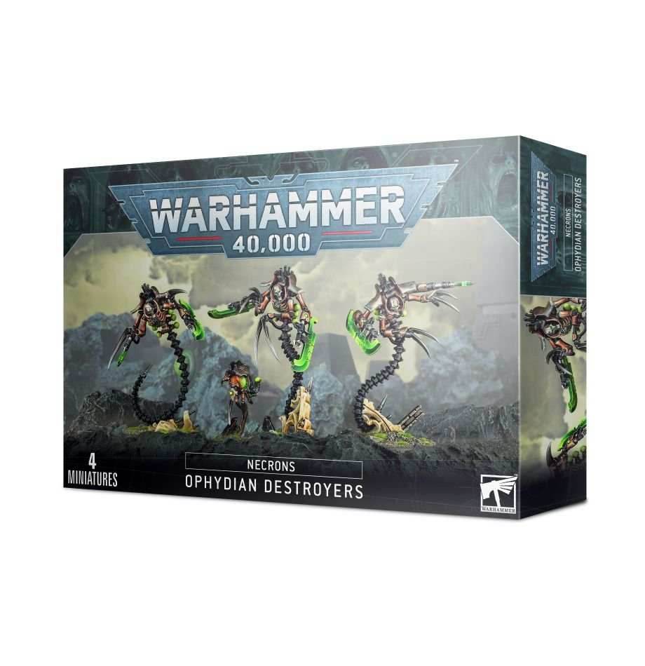 Warhammer 40K: Necron - Ophydian Destroyers -
