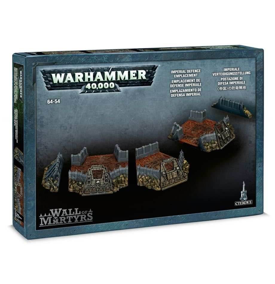 Warhammer 40K: Wall of Martyrs - Imperial Defence Emplacement -
