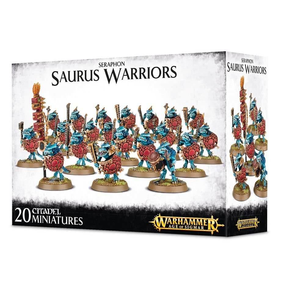 Warhammer: Seraphon - Saurus Warriors -