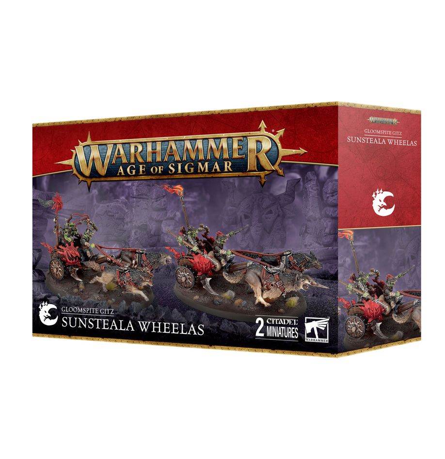 Warhammer Age of Sigmar: Gloomspite Gitz - Sunsteala Wheelas -