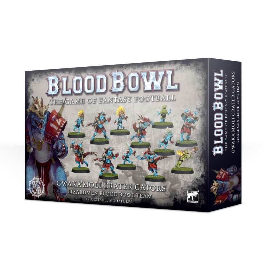 Blood Bowl: Gwaka'moli Crater Gators - Lizardmen Blood Bowl Team -