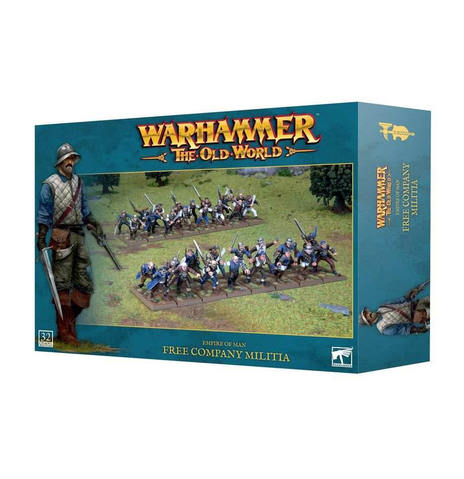 Warhammer: The Old World - Empire of Man - Free Company Militia -