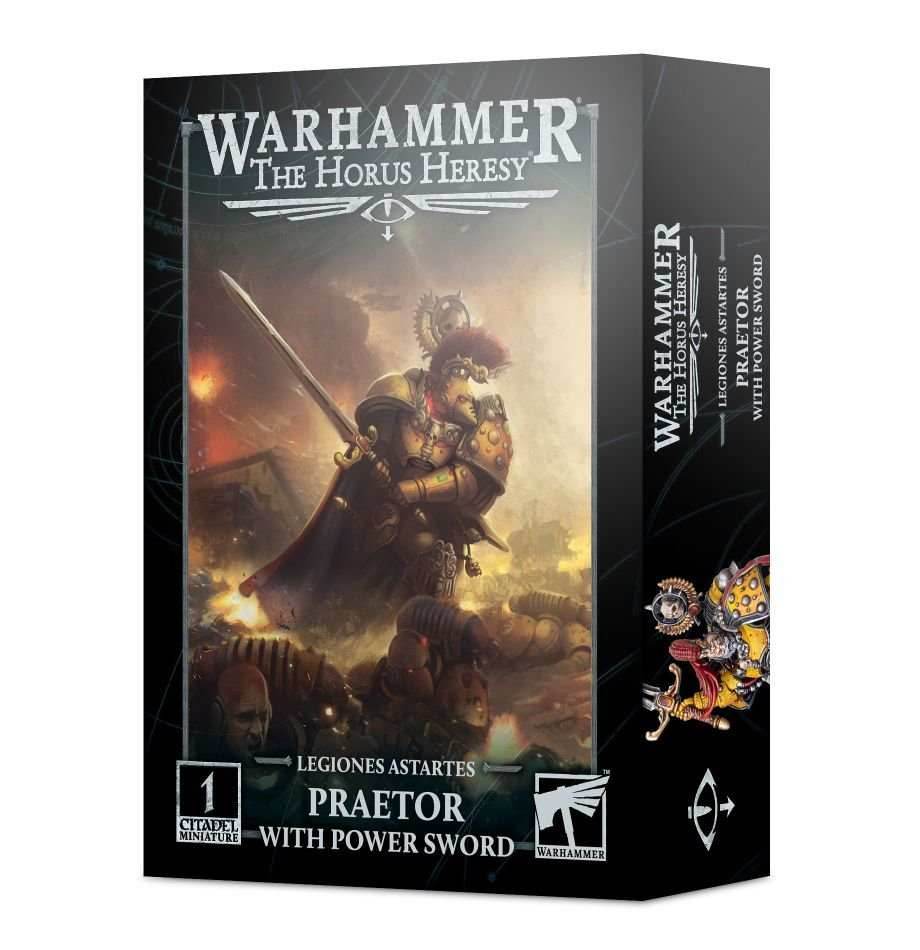 Warhammer 40K: The Horus Heresy – Legion Praetor with Power Sword -