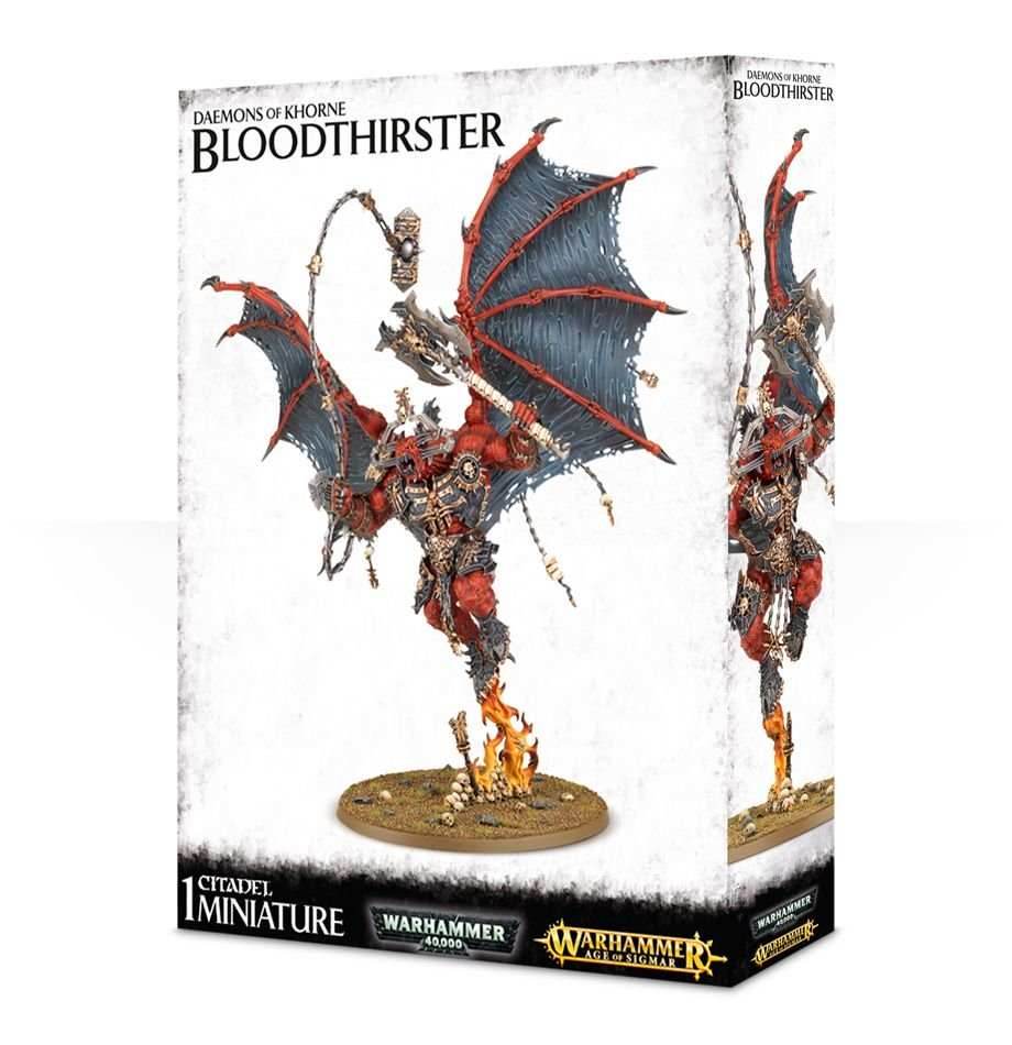 Warhammer 40K: Chaos Daemons - Khorne Bloodthirster -