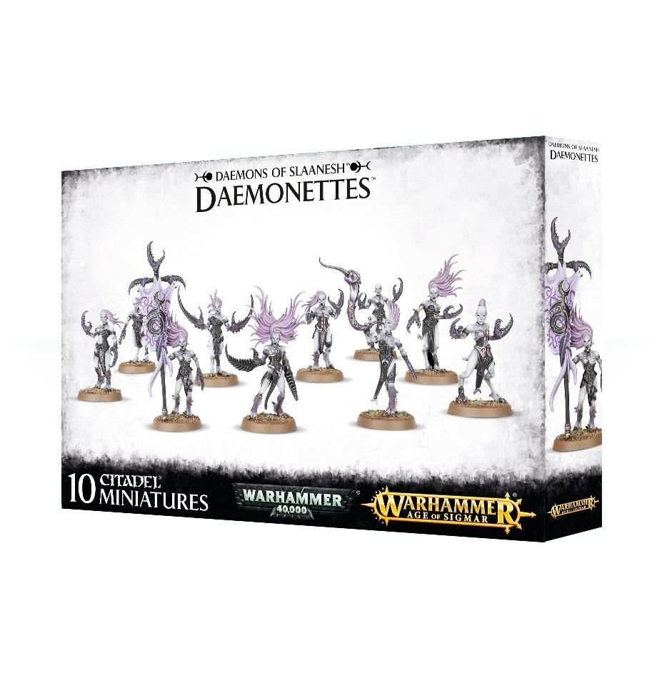 Warhammer 40K: Chaos Daemons - Daemonettes of Slaanesh -