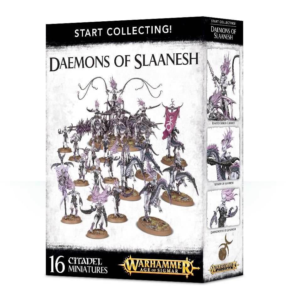 Warhammer 40K: Start Collecting! Daemons of Slaanesh -