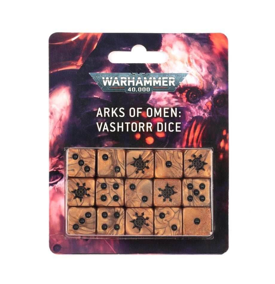 Warhammer 40K: Arks of Omen - Vashtorr Dice Set -