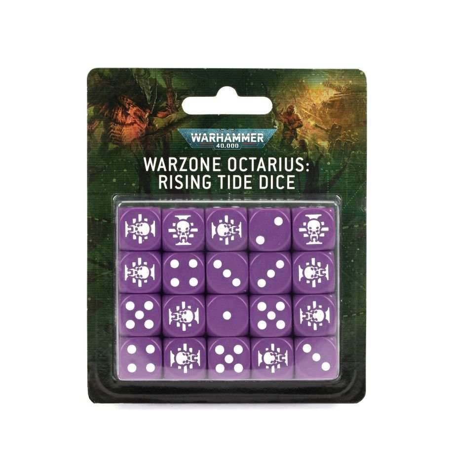 Warhammer 40K: War Zone Octarius – Rising Tide Dice set -