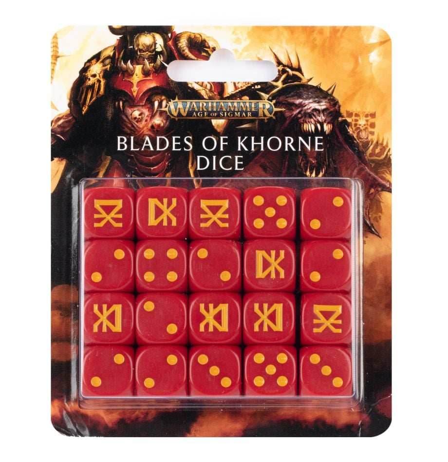 Warhammer: Blades of Khorne - Dice Set (2023) -