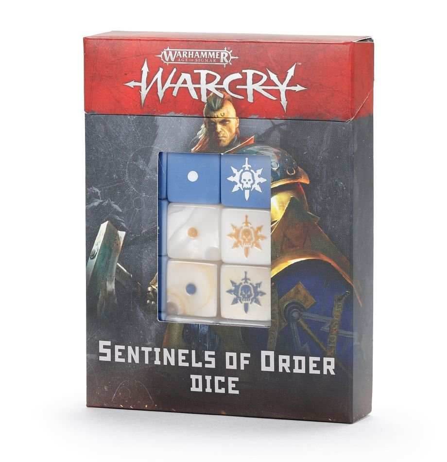 Warcry: Sentinels of Order Dice Set -