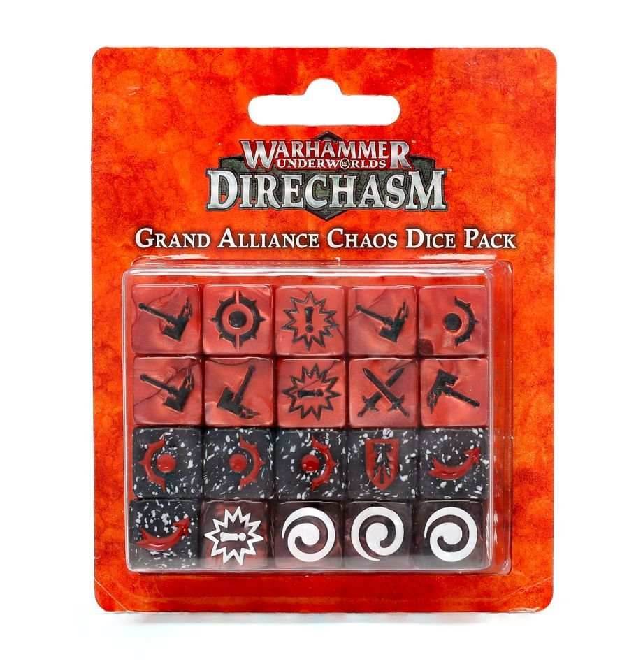 Warhammer Underworlds: Grand Alliance Chaos Dice Pack -