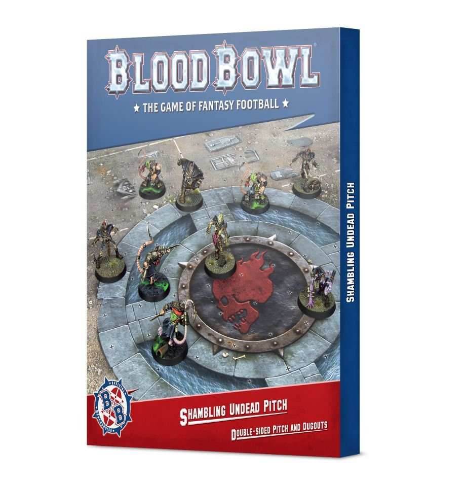 Blood Bowl: Shambling Undead - Double-sided Pitch and Dugouts -