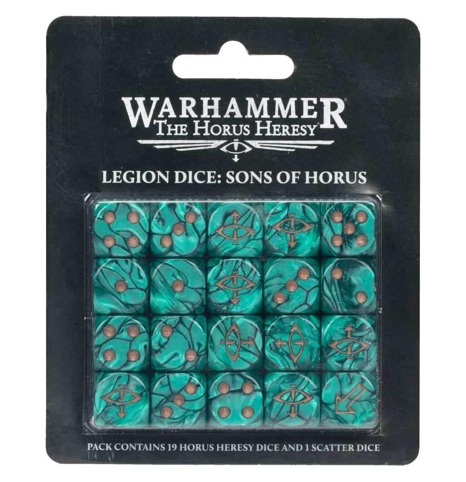 Warhammer: The Horus Heresy - Legion Dice – Sons of Horus -