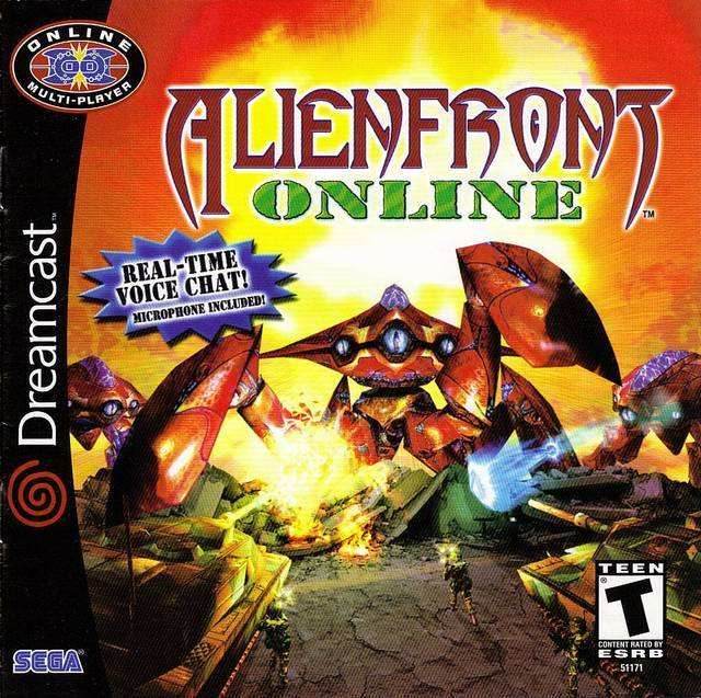 Alien Front Online (Sega Dreamcast) - Game Manual Only