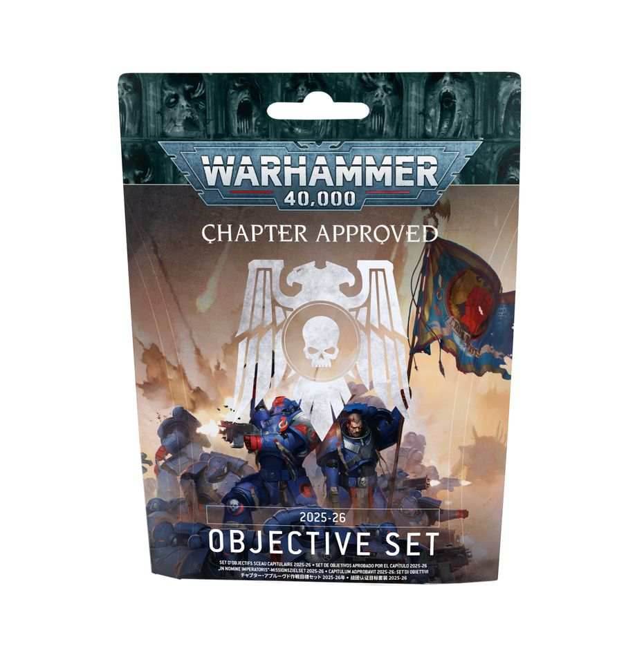 Warhammer 40K: Chapter Approved 2025-26 Objectives Set -