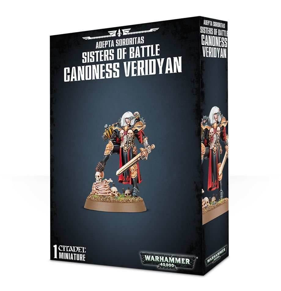 Warhammer 40K: Adepta Sororitas - Canoness Veridyan -