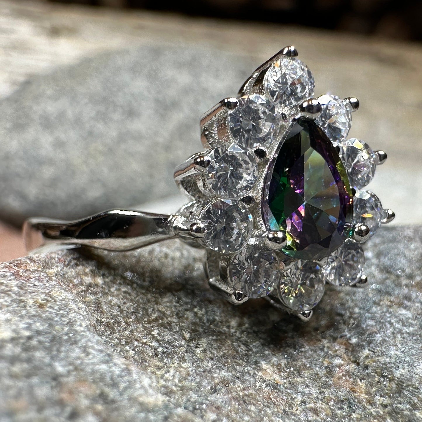 Celtic Vines Moonstone Ring