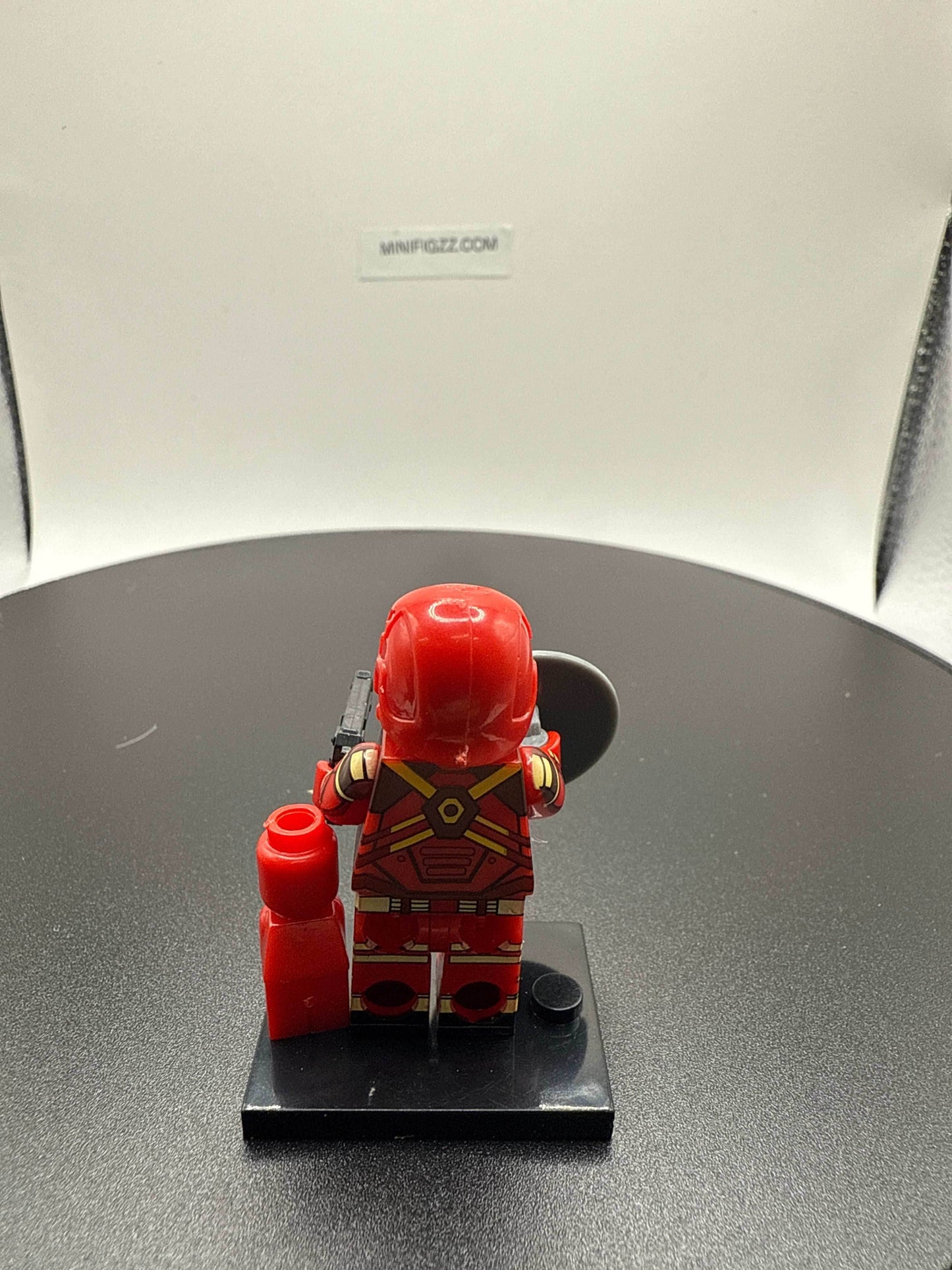 Red Super Soldier Minifigure -
