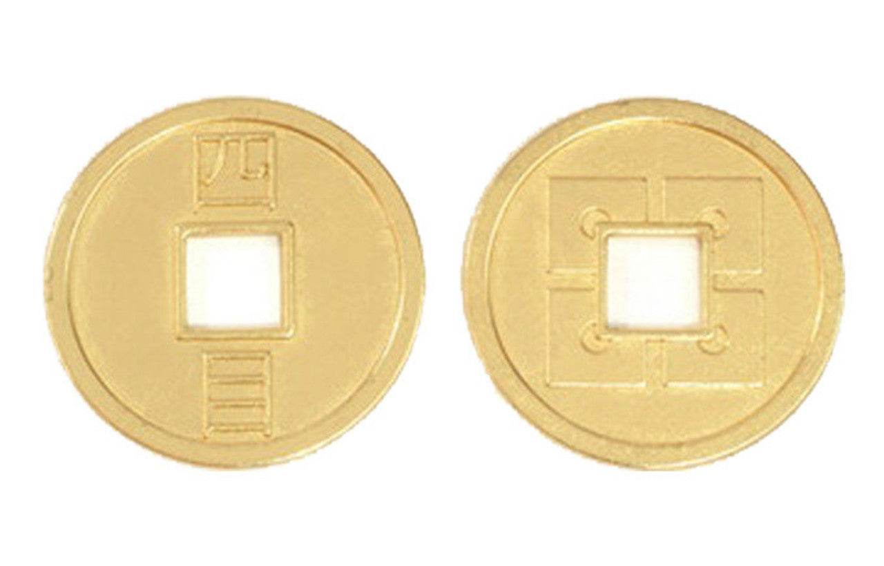 Japanese Themed Gaming Coins - Jumbo 35mm (6-Pack) -