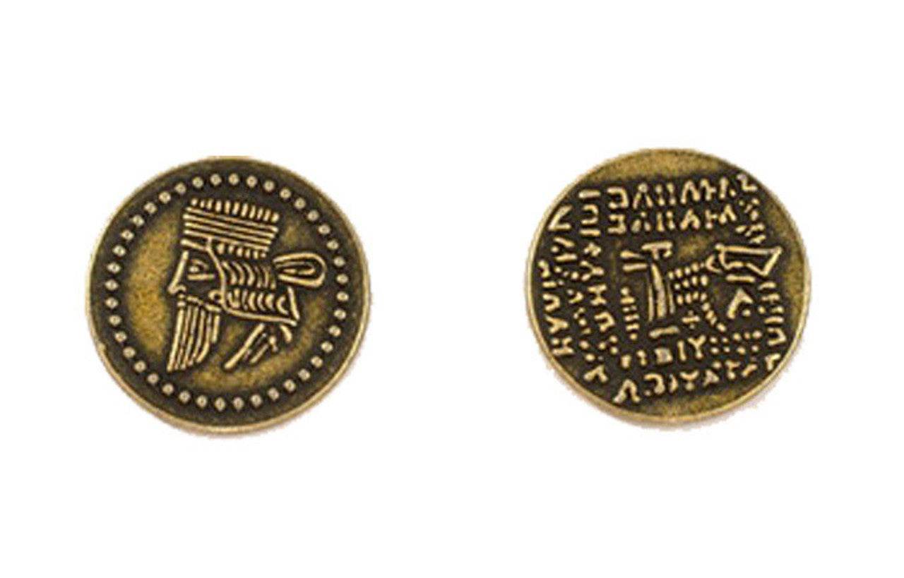 Persian & Asia Minor Themed Gaming Coins - Medium 25mm (12-Pack) -