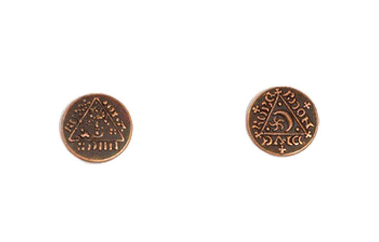 Early English Kings Themed Gaming Coins - Tiny 15mm (18-Pack) -